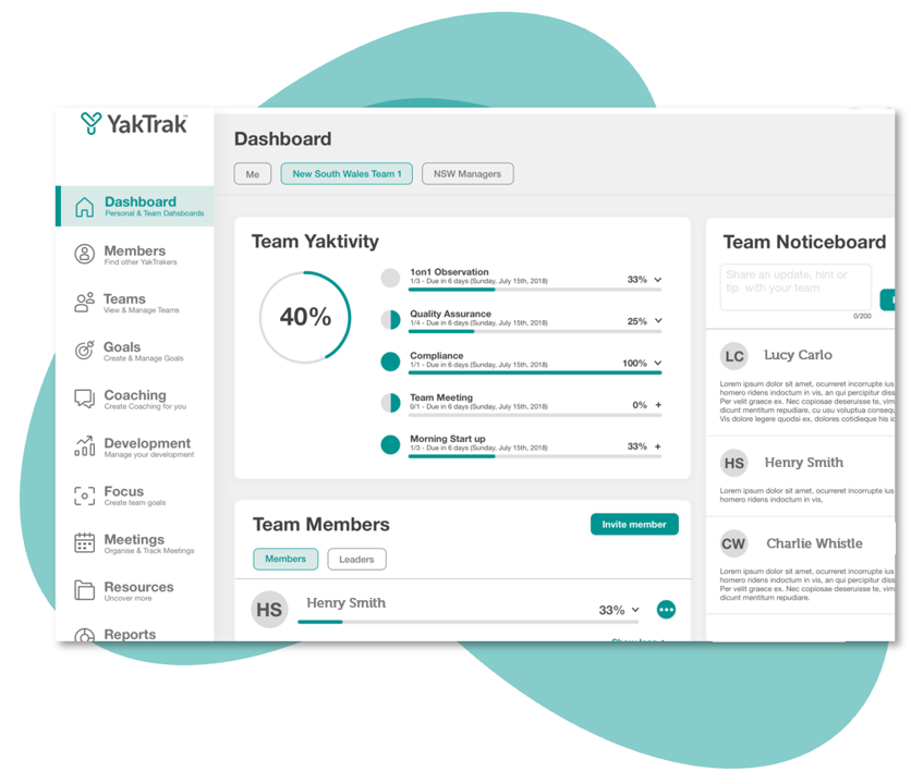 Visibility over your employee performance management, training and coaching